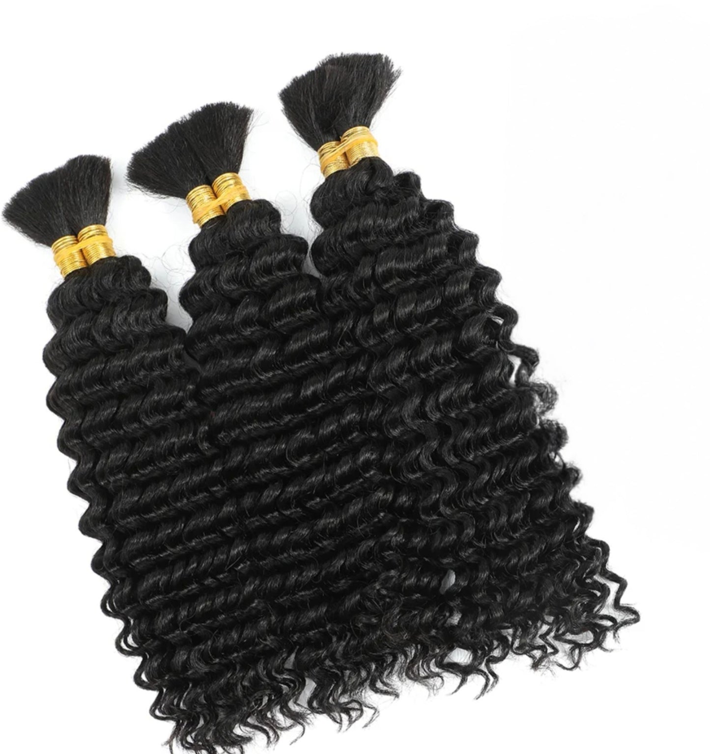 Human Hair Braids Deep Bulk