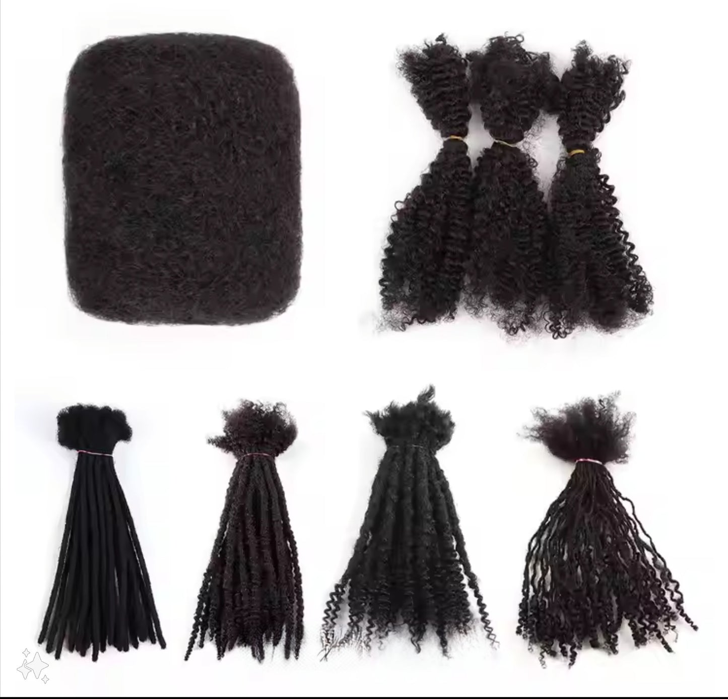 Human Hair Braids Deep Bulk