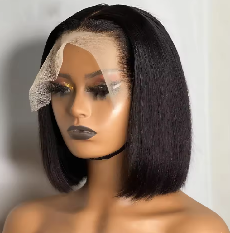 HD Lace Front Wig Glueless Human Hair 13x4 Bob