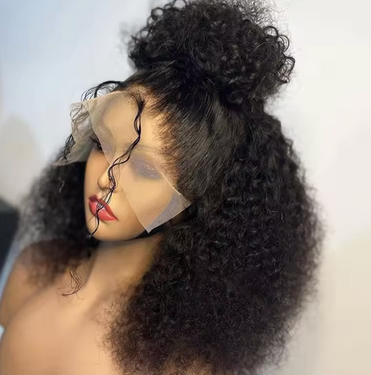 Upscale 100% Human Hair Wear and Go Glueless Lace Front Wig Deep Wave